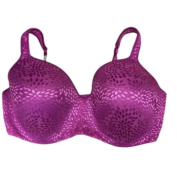 Playtex Shape Body Revelation Style 4823 Bright Pink Underwire Bra Size 42DD - Picture 1 of 6